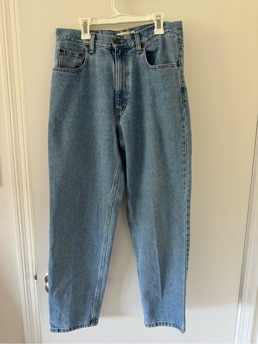 Eddie Bauer Light Blue Denim Jeans with Classic Waistband 10 Petite